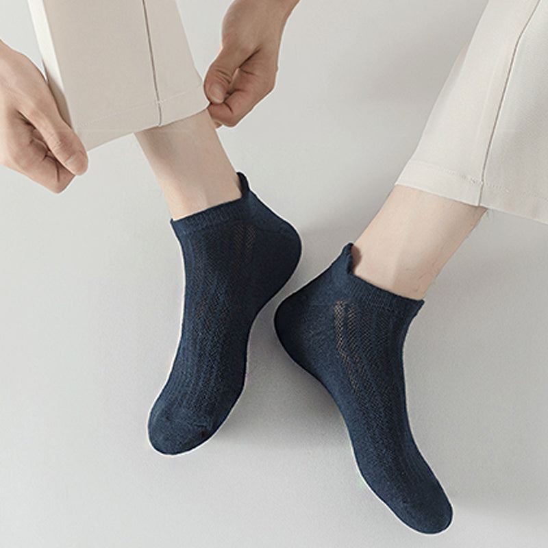 Chaussettes respirantes en maille grande taille (10 paires)