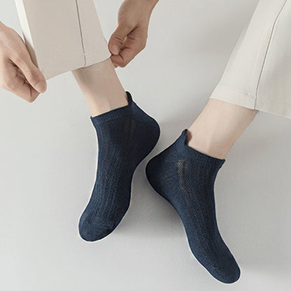 Chaussettes respirantes en maille grande taille (10 paires)