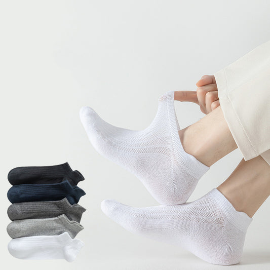 Chaussettes respirantes en maille grande taille (10 paires)