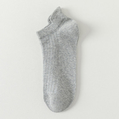 Chaussettes respirantes en maille (10 paires) - Gris clair - EU44-50 (US10-15) - image 16