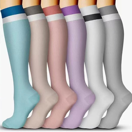 Chaussettes de compression légères pour le sport (6 paires)