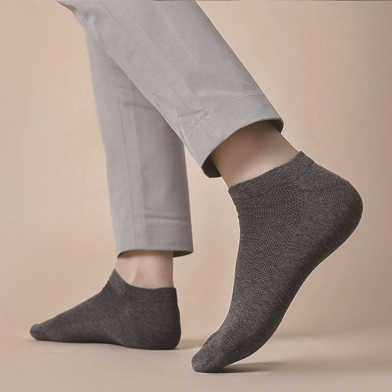 Chaussettes antibactériennes souples grande taille (5 paires)