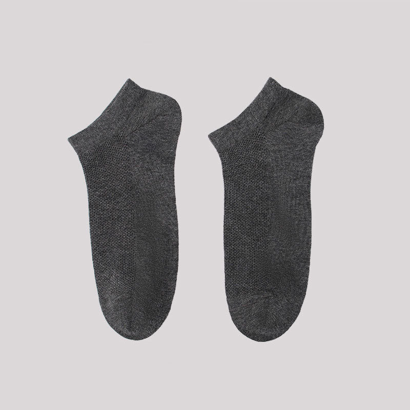 Chaussettes antibactériennes douces Plusock (5 paires) - Gris foncé - EU42-48 (US8.5-13) - image 9