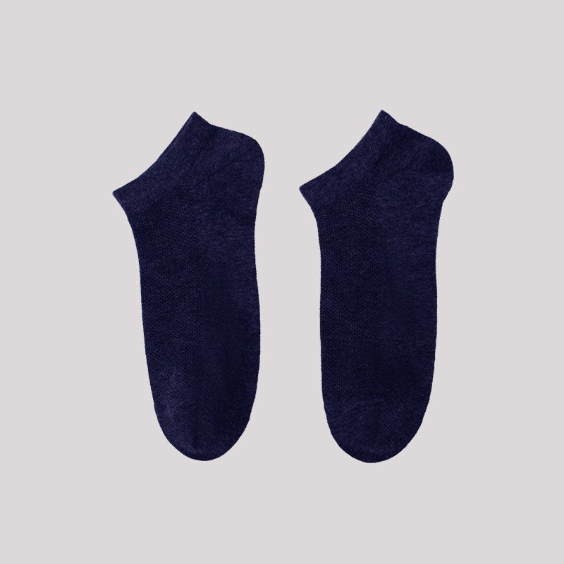 Chaussettes antibactériennes douces Plusock (5 paires) - Bleu marine - EU42-48 (US8.5-13) - image 7