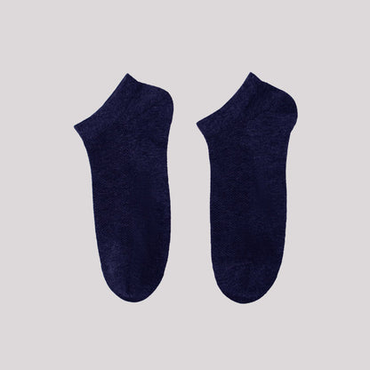 Chaussettes antibactériennes douces Plusock (5 paires) - Bleu marine - EU42-48 (US8.5-13) - image 7