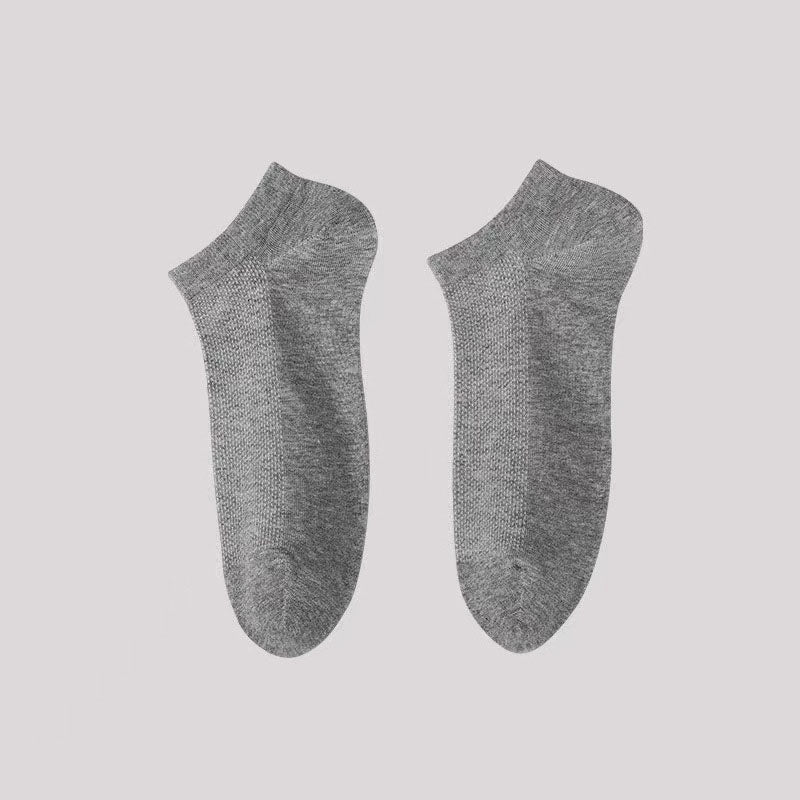 Chaussettes antibactériennes douces Plusock (5 paires) - Gris clair - EU42-48 (US8.5-13) - image 8