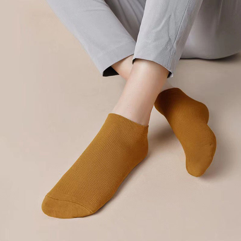 Chaussettes antibactériennes douces à la cheville (5 paires) - image 4