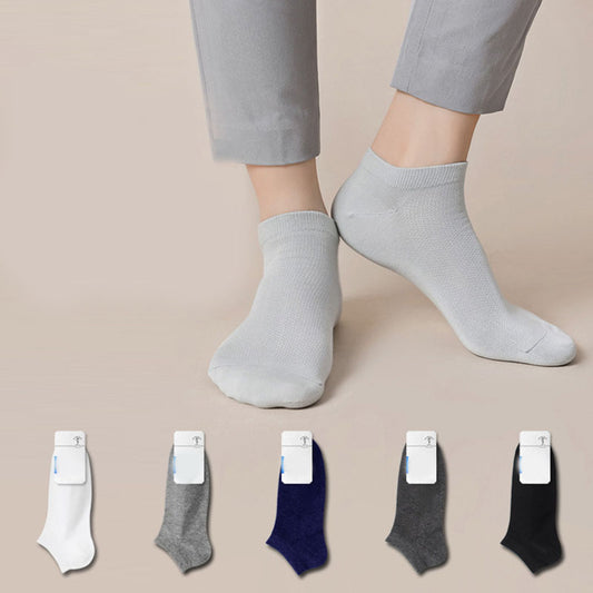 Chaussettes antibactériennes souples grande taille (5 paires)