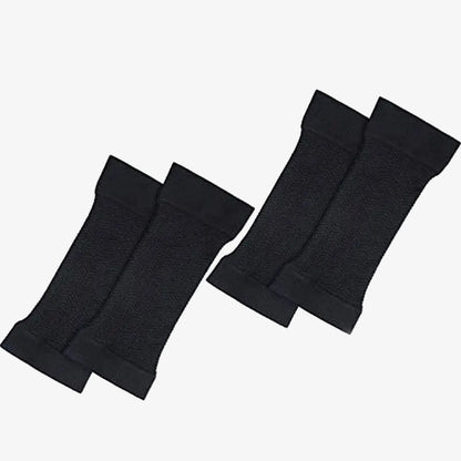 Manchons de compression élastiques (4 paires)
