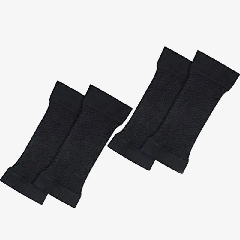 Manchons de compression élastiques (4 paires) - image 4