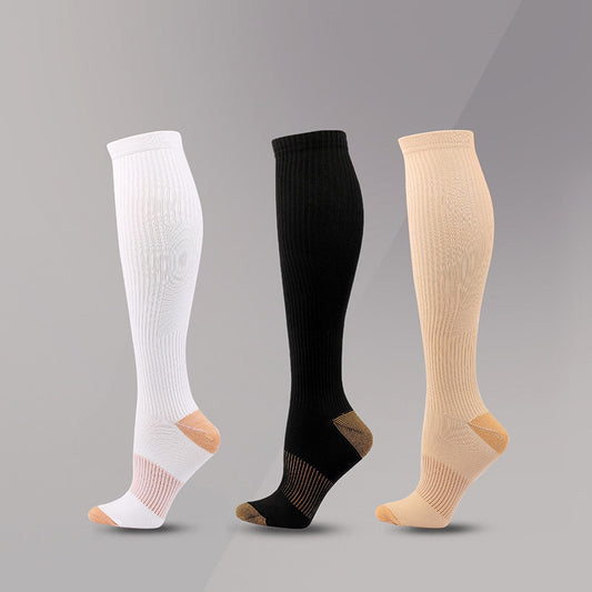 Chaussettes de compression classiques décontractées (3 paires) - image 0