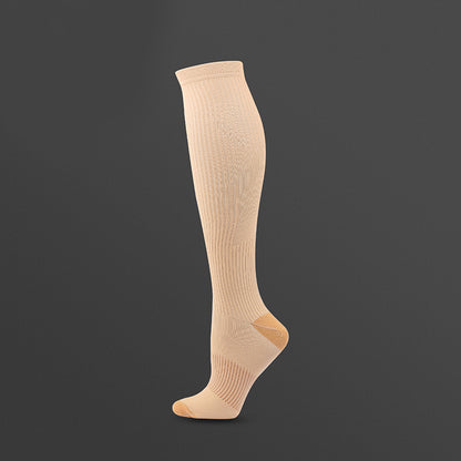 Chaussettes de compression classiques décontractées (3 paires) - Nu - S/M - image 3