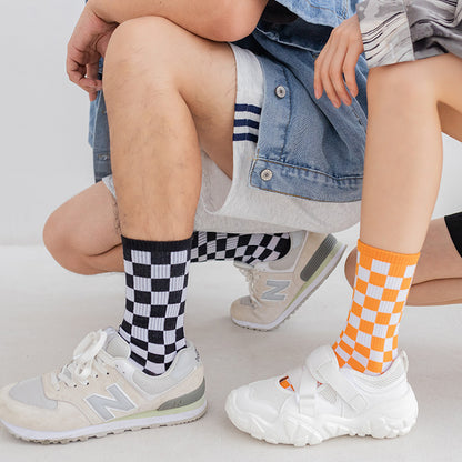 Chaussettes à carreaux (6 paires) - image 3