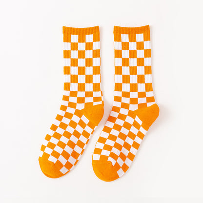 Chaussettes courtes à carreaux Plusock (6 paires) - image 10