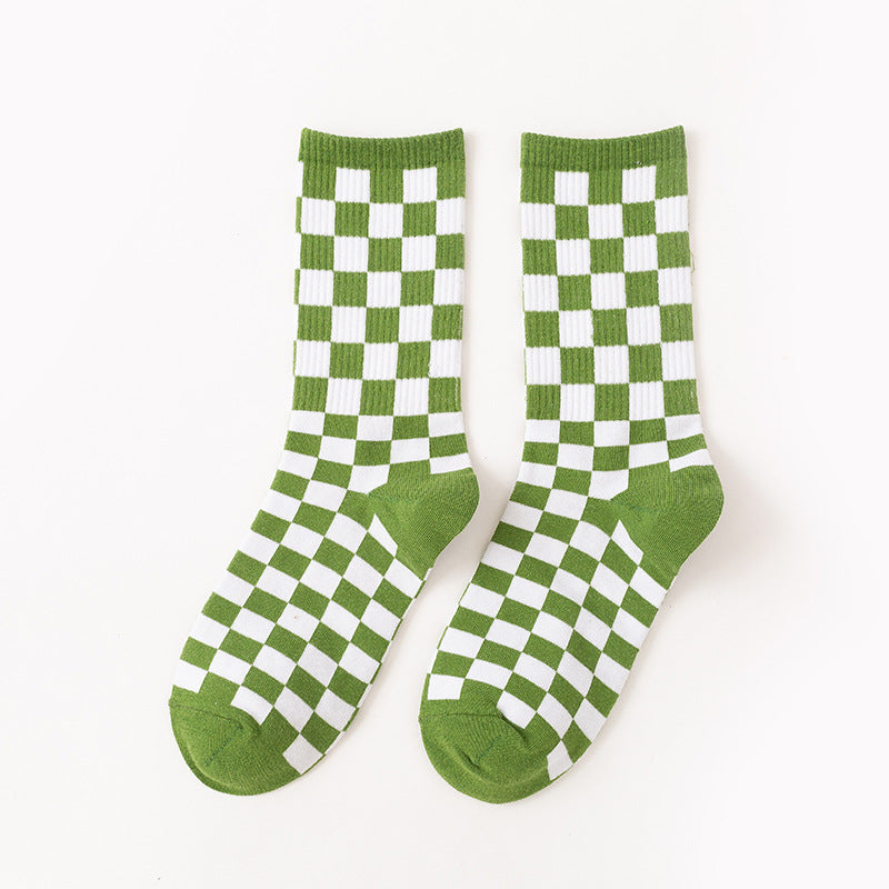 Chaussettes courtes à carreaux Plusock (6 paires) - image 7