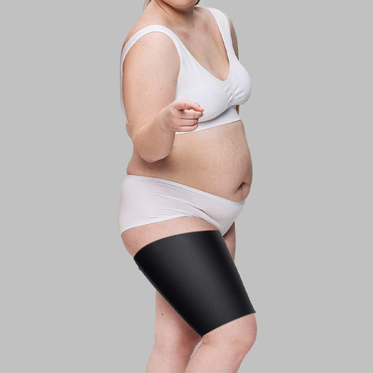 Manchon de compression médical pour cuisse grande taille, unisexe