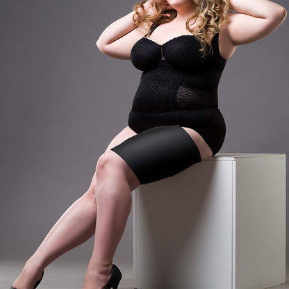 Manchon de compression médical pour cuisse grande taille, unisexe