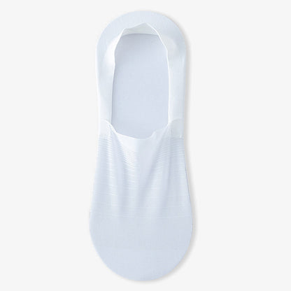 Chaussettes invisibles Plusock Ice Silk (5 paires) - Blanc - EU38-43 (US5-9) - image 13