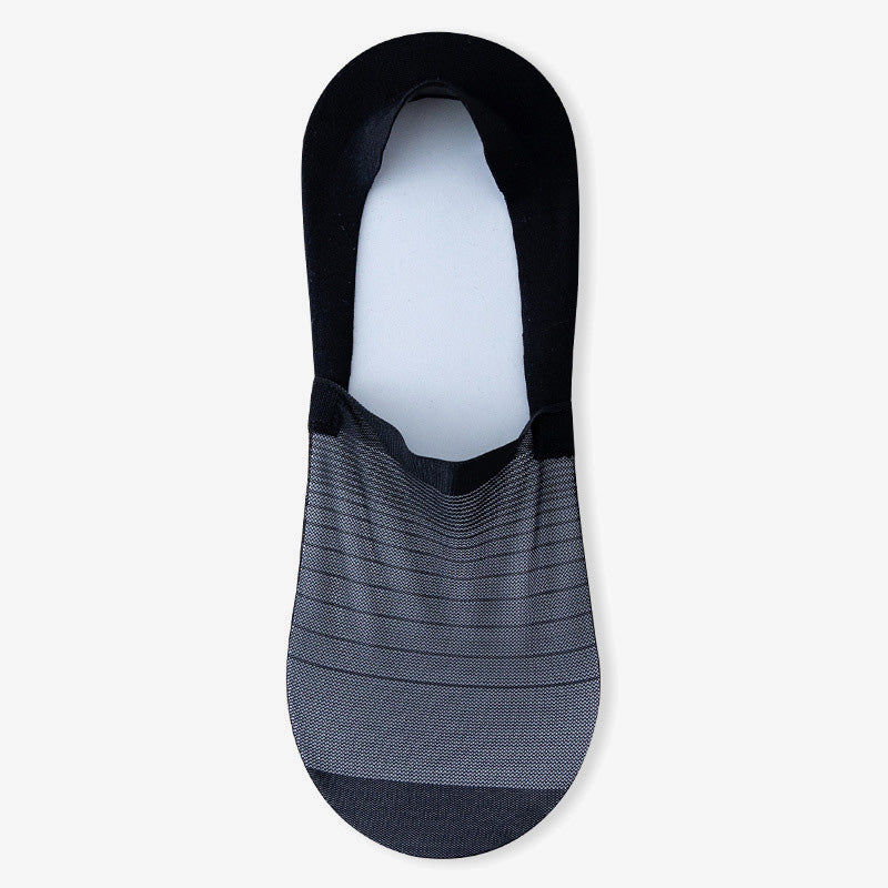 Chaussettes invisibles Plusock Ice Silk (5 paires) - Noir - EU38-43 (US5-9) - image 14