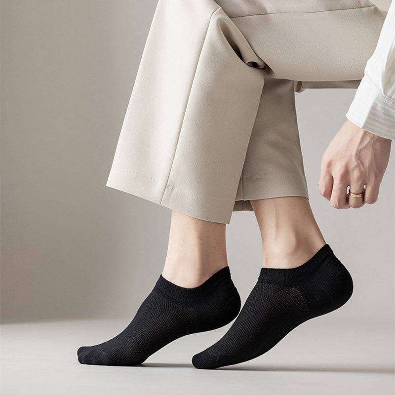 Chaussettes de cheville antidérapantes en silicone Plusock Mesh (11 paires) - image 3