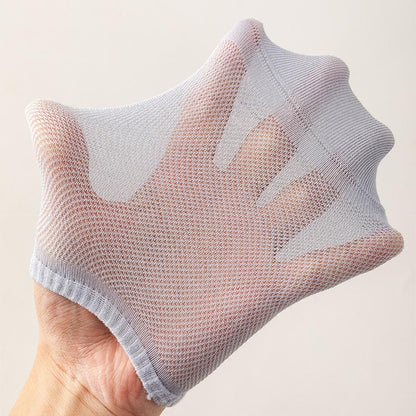 Chaussettes de cheville antidérapantes en silicone et maille (11 paires) - image 8
