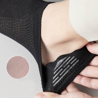 Chaussettes de cheville antidérapantes en silicone et maille (11 paires) - image 4