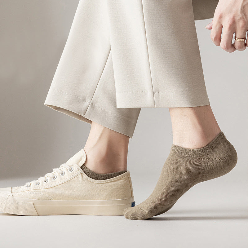 Chaussettes de cheville antidérapantes en silicone Plusock Mesh (11 paires) - image 11