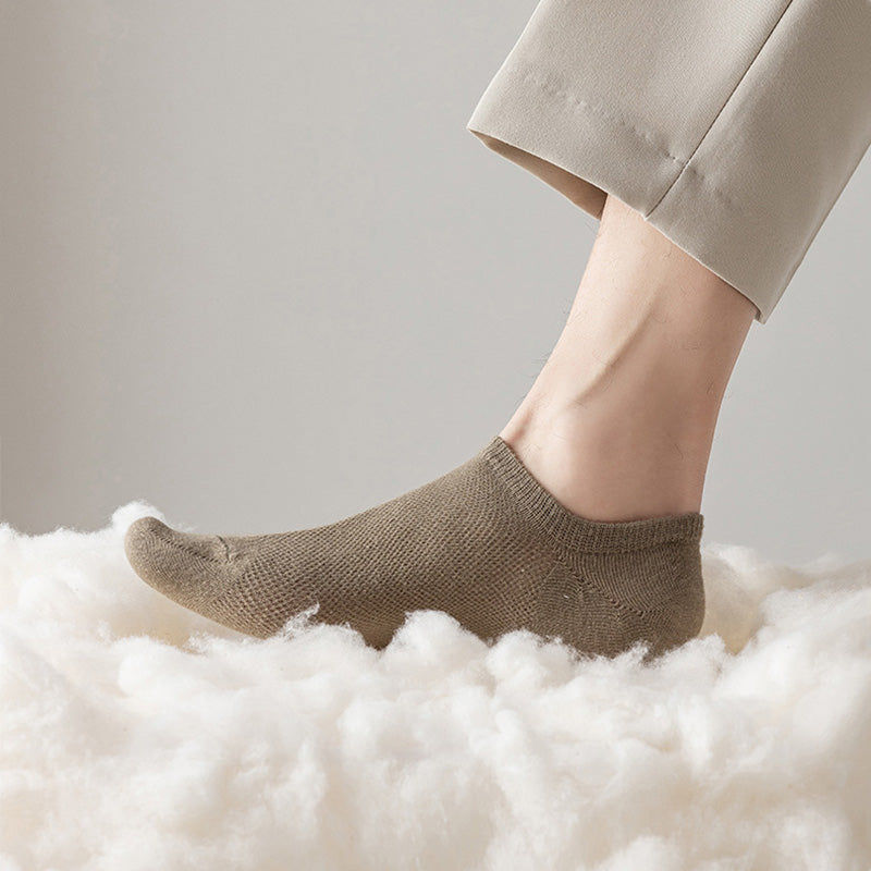 Chaussettes de cheville antidérapantes en silicone Plusock Mesh (11 paires) - image 10