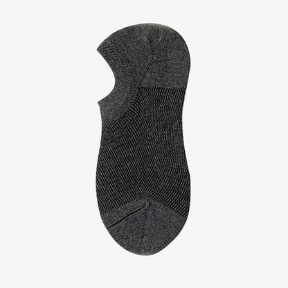 Chaussettes de cheville antidérapantes en silicone Plusock Mesh (11 paires) - Gris foncé - EU44-50 (US10-15) - image 12