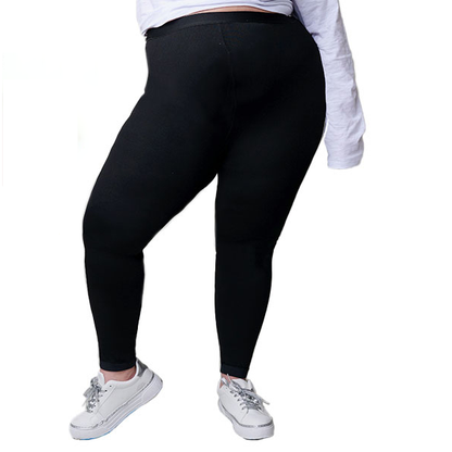 Collants de compression médicaux sans pieds grande taille (20-30 mmHg) - image 2