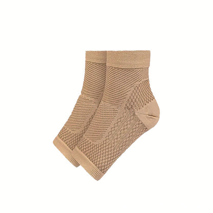 Chaussettes de compression sport grande taille (3 paires) - Nu - S/M - image 1