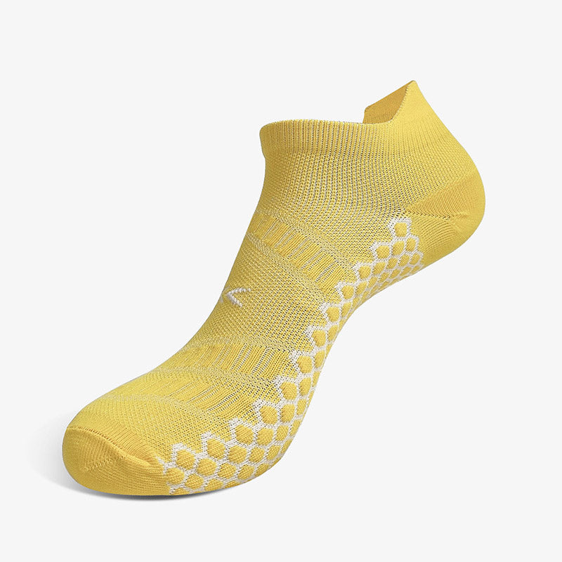 Chaussettes de compression Plusock Marathon pour chevilles (7 paires) - Jaune - EU36-38 (US3-5) - image 4