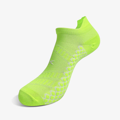 Chaussettes de compression Plusock Marathon pour chevilles (7 paires) - Vert fluorescent - EU36-38 (US3-5) - image 1