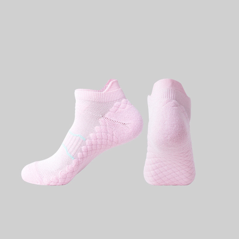 Chaussettes de compression sport à séchage rapide pour chevilles (4 paires) - Rose - EU36-40 (US3-7) - image 4
