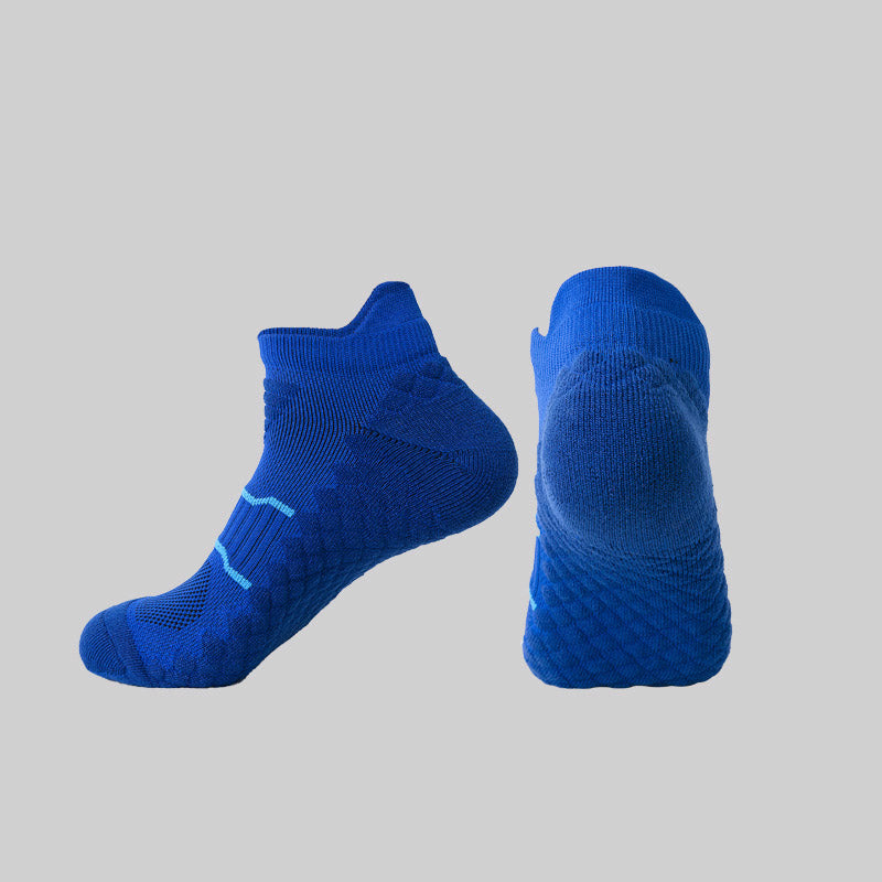 Chaussettes de compression sport à séchage rapide pour chevilles (4 paires) - Bleu - EU36-40 (US3-7) - image 7