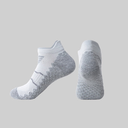 Chaussettes de compression sport à séchage rapide Plusock pour chevilles (4 paires) - Gris - EU36-40 (US3-7) - image 6