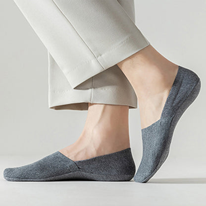 Chaussettes invisibles Plusock en silicone anti-perforation (5 paires) - image 1