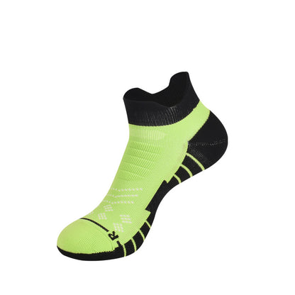 Chaussettes de couleur assortie (3 paires) - Vert fluorescent - S - image 4