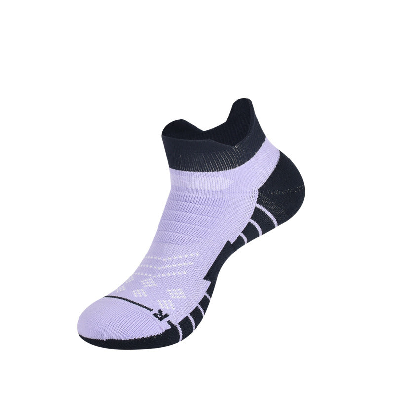 Chaussettes de couleur assortie (3 paires) - Violet clair - S - image 5