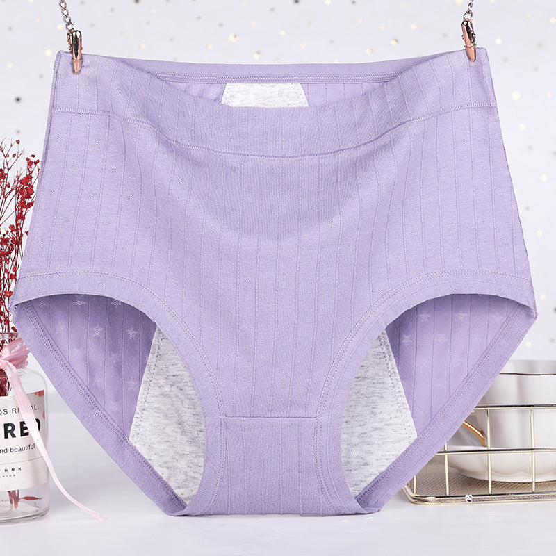 Culottes en coton doux (paquet de 5) - Violet - 6XL - image 7