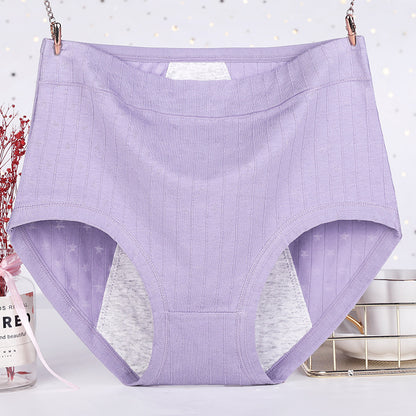Culottes en coton doux (paquet de 5) - Violet - 6XL - image 7
