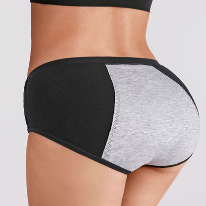 Culottes respirantes de couleur unie grande taille (lot de 5)