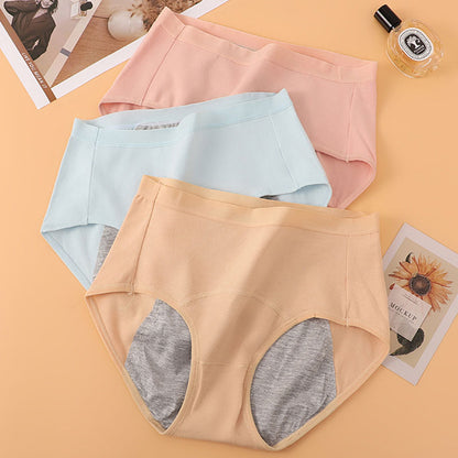 Culottes respirantes de couleur unie grande taille (lot de 5)