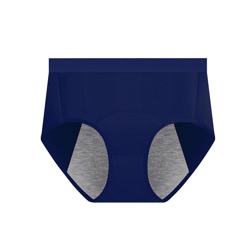 Culottes respirantes de couleur unie (paquet de 5) - Bleu marine - 3XL - image 10