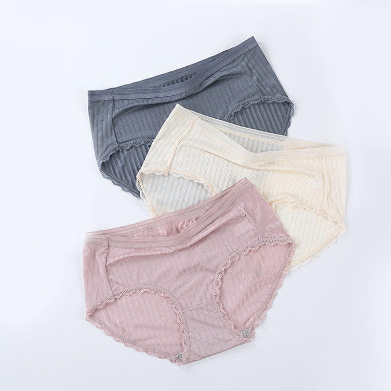 Culottes respirantes en soie glacée (paquet de 5) - image 0