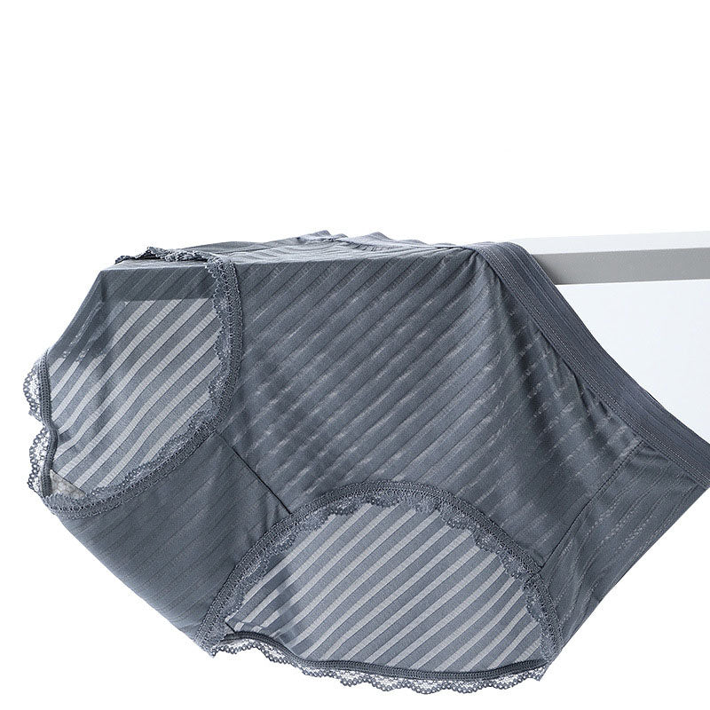 Culottes respirantes en soie glacée grande taille (lot de 5)