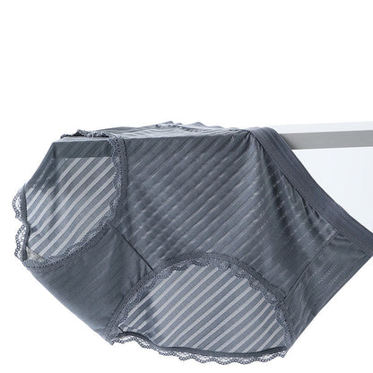 Culottes respirantes en soie glacée grande taille (lot de 5)