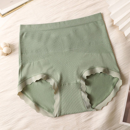 Culotte gainante taille haute (lot de 3) - Vert - XL - image 5