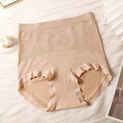 Culotte gainante taille haute (lot de 3) - Chameau - XL - image 9