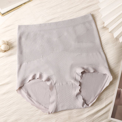 Culotte gainante taille haute (lot de 3) - Gris clair - XL - image 6
